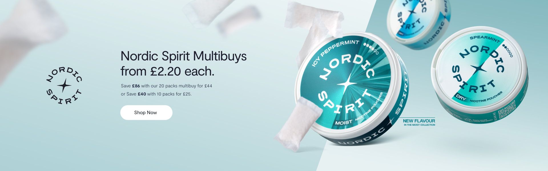 Nordic Spirit Multibuys from £2.20 each.