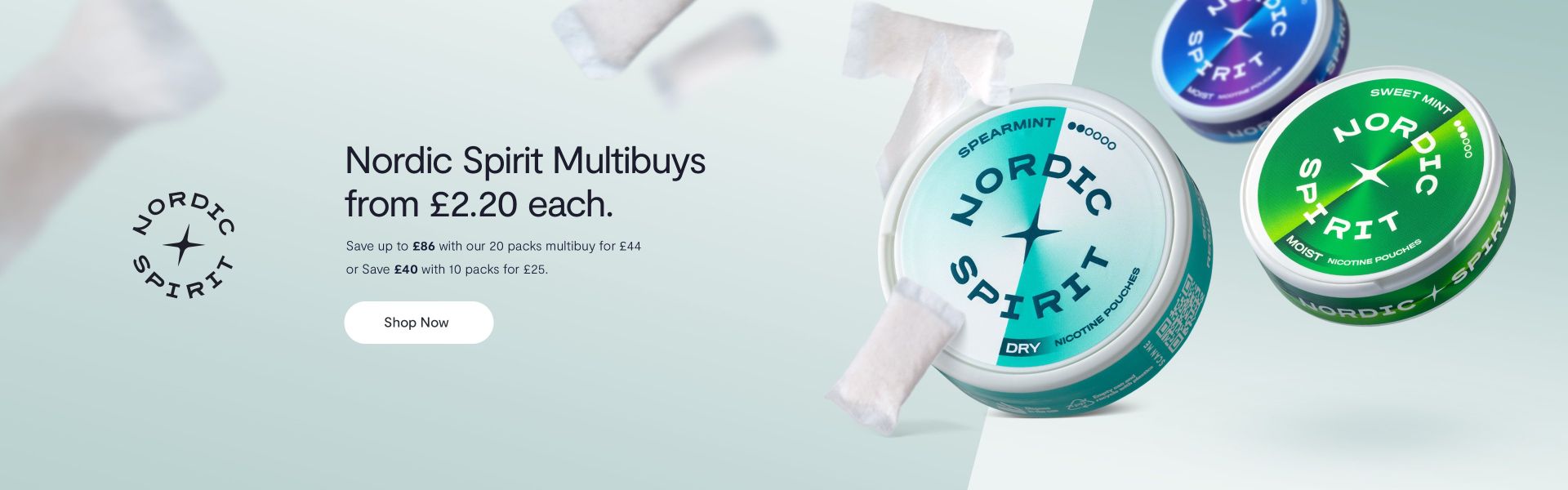 Nordic Spirit Multibuys from £2.20 each.