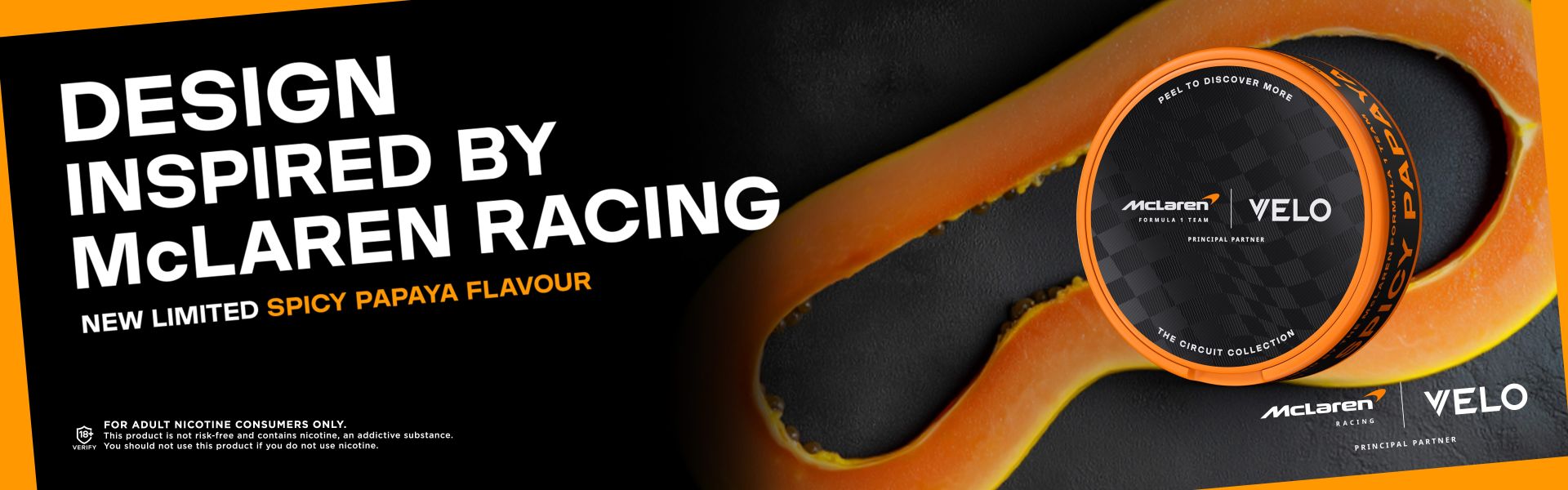 Design Inspired By McLaren Racing - VELO - The Circuit Collection