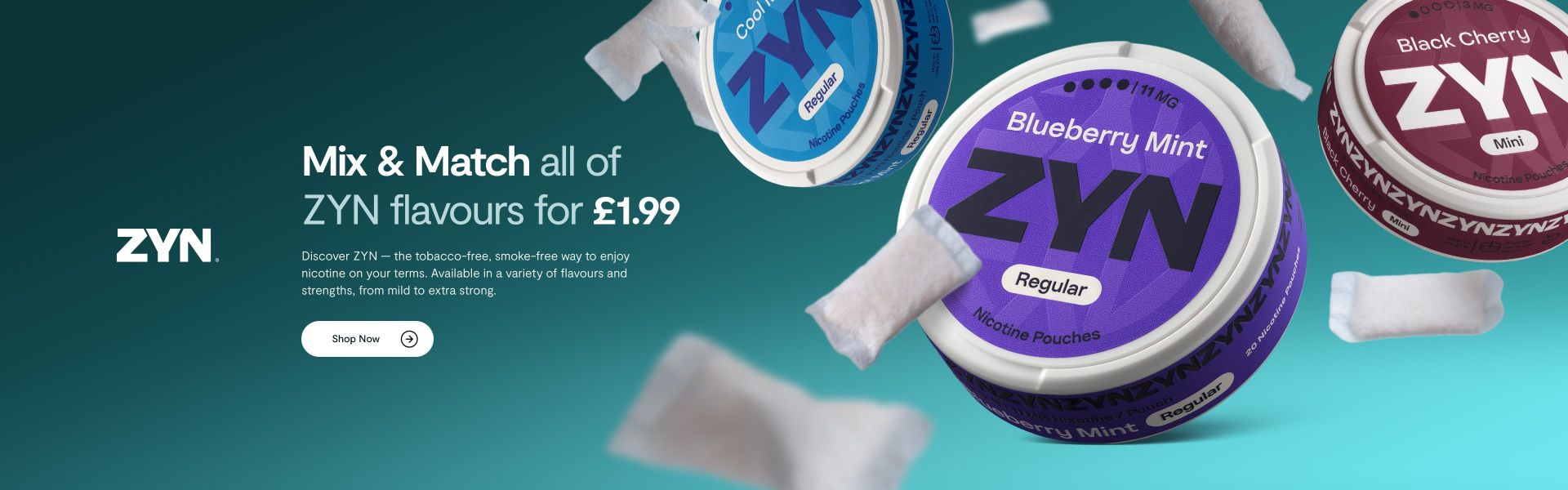 ZYN Multibuys from as little as £1.99 each