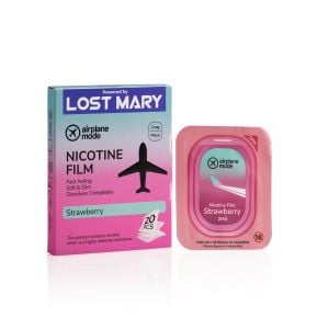 Lost Mary Airplane Mode Strawberry Nicotine Film Strips & Box